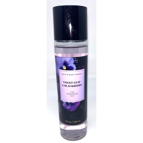 Bath & Body Works Violet Leaf & Blackberry Fine Fragrance Mist 8 fl oz NEW! - Picture 1 of 2
